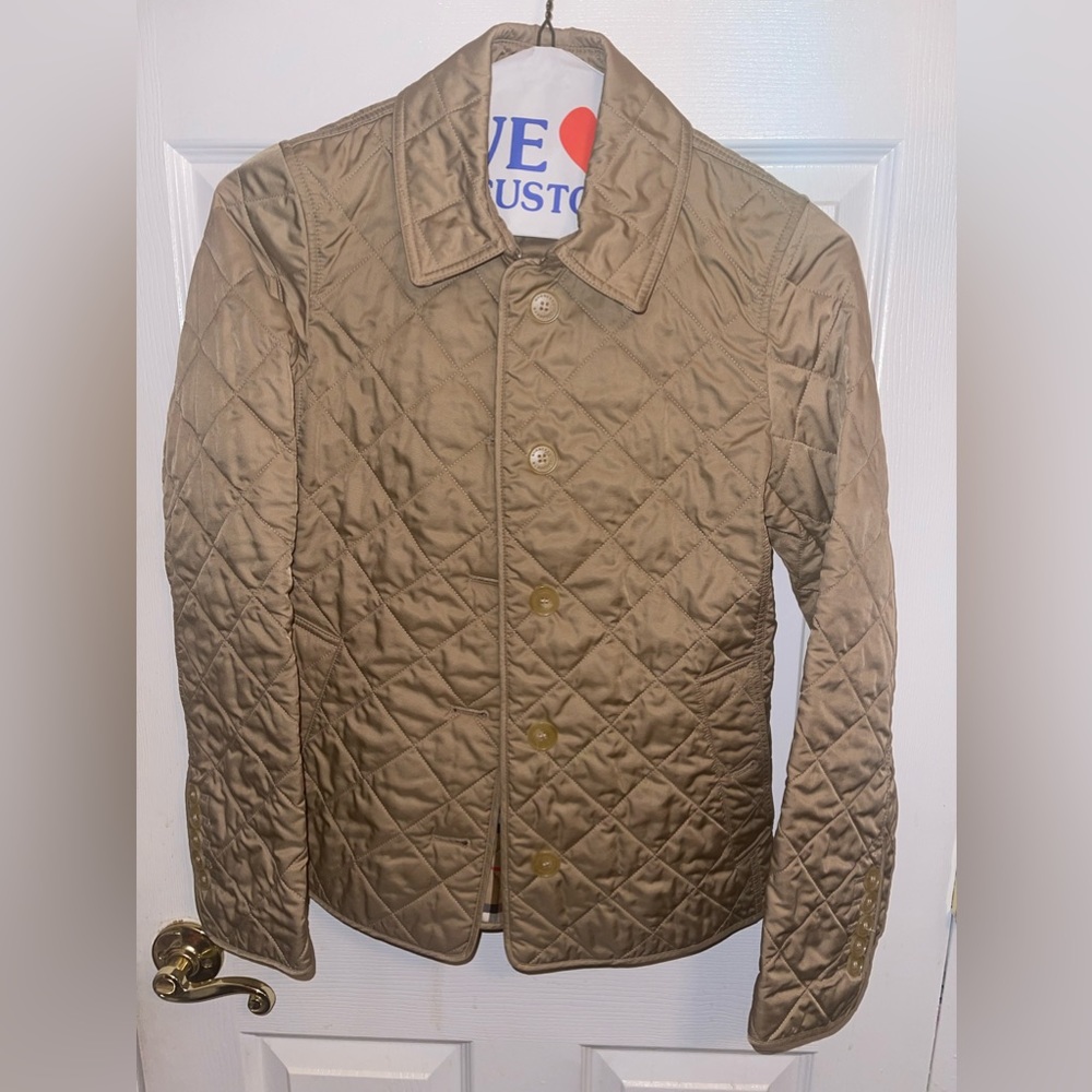 Authentic Burberry quilted jacket